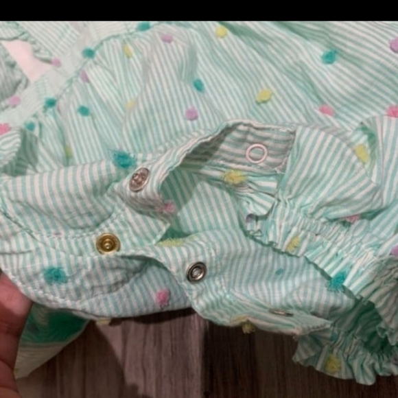Gap Baby Girl Confetti Romper Size 18-24 months - Picture 4 of 5